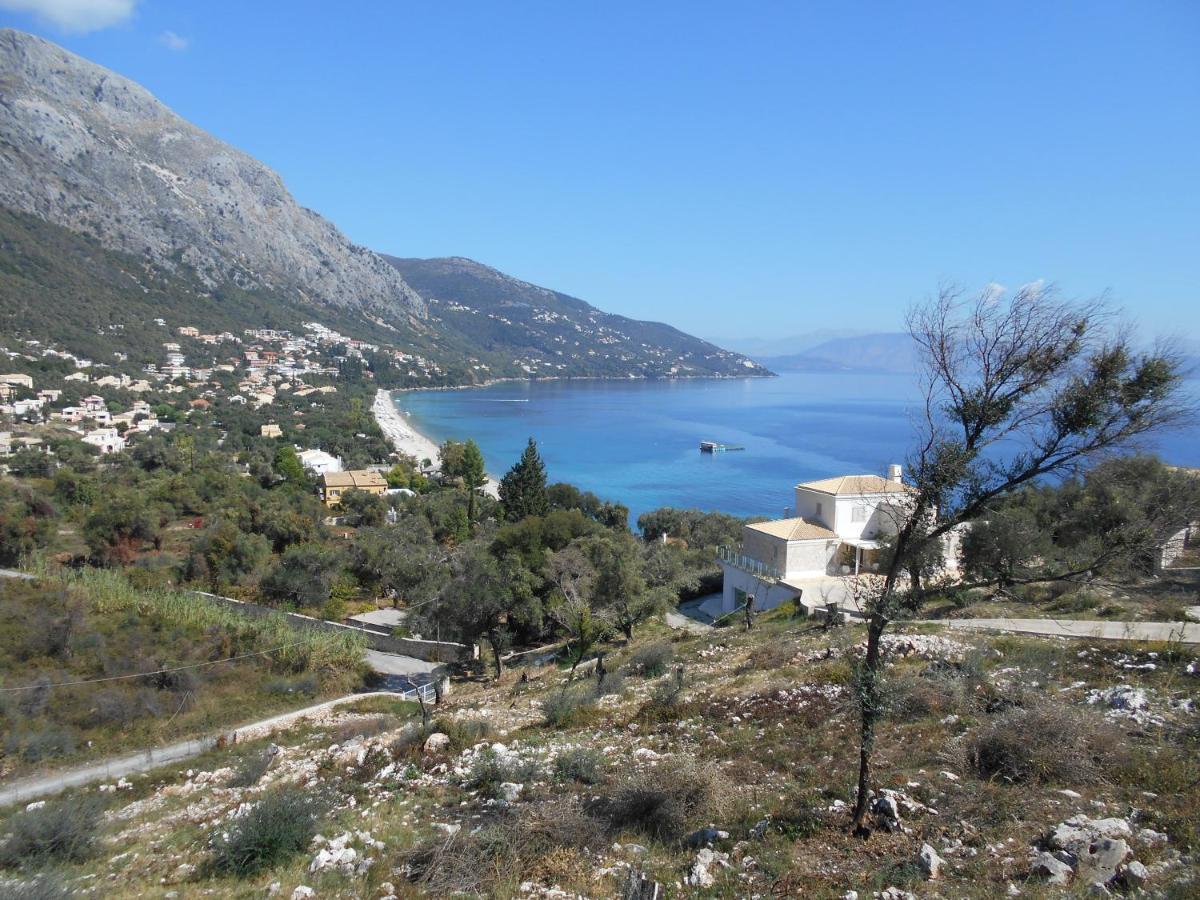 Lukia Barbati Mare Villa Buitenkant foto