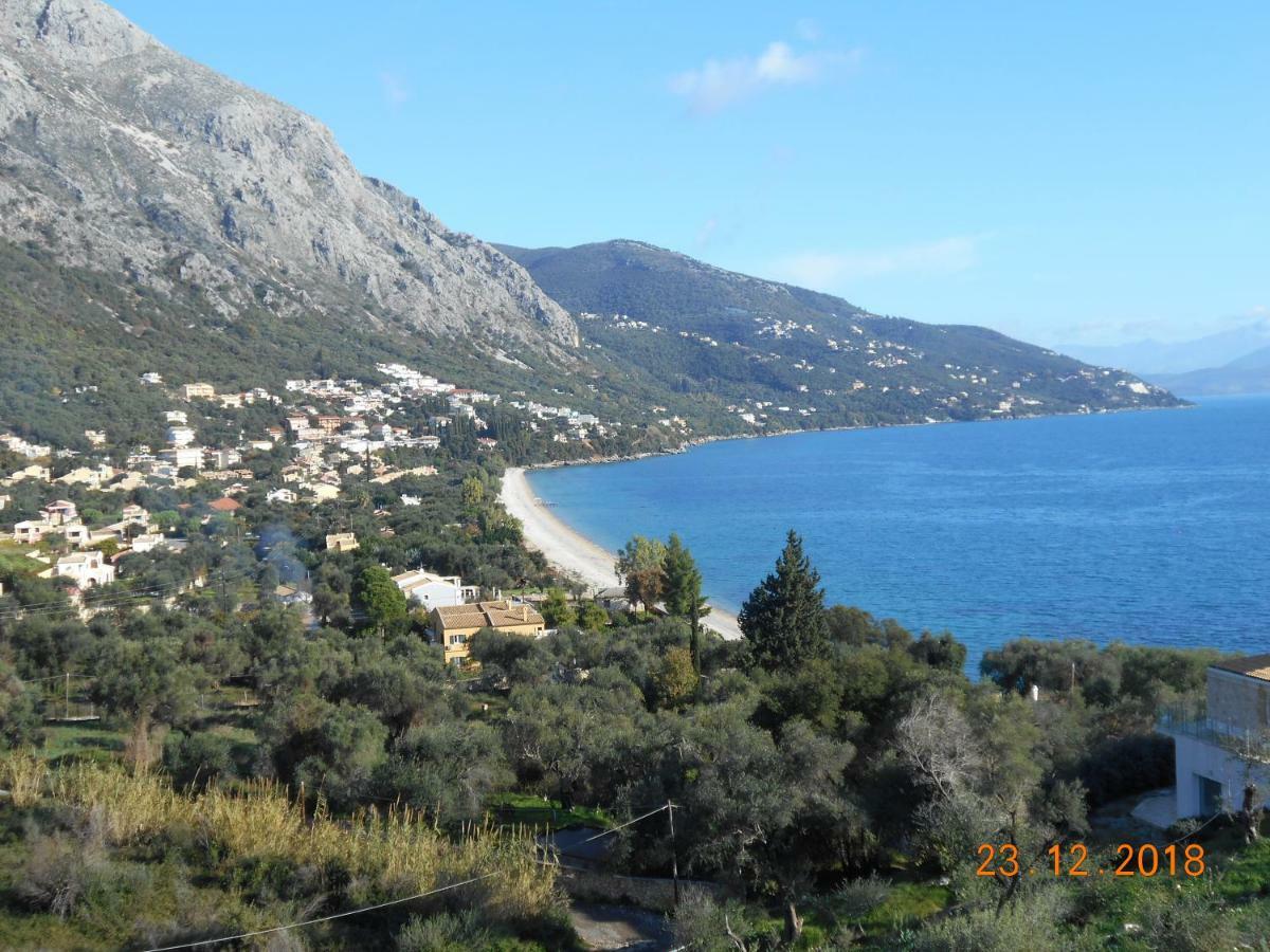 Lukia Barbati Mare Villa Buitenkant foto